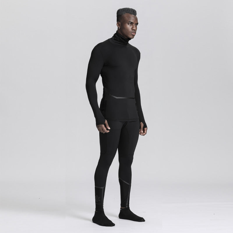 Slim Fit Warrior Base Layer Tops With Quick-Dry Fabric For men