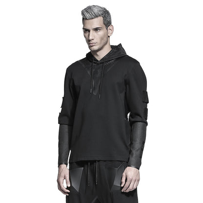Techwear Style Warrior Hoodies & Sweatshirts With Windproof For men