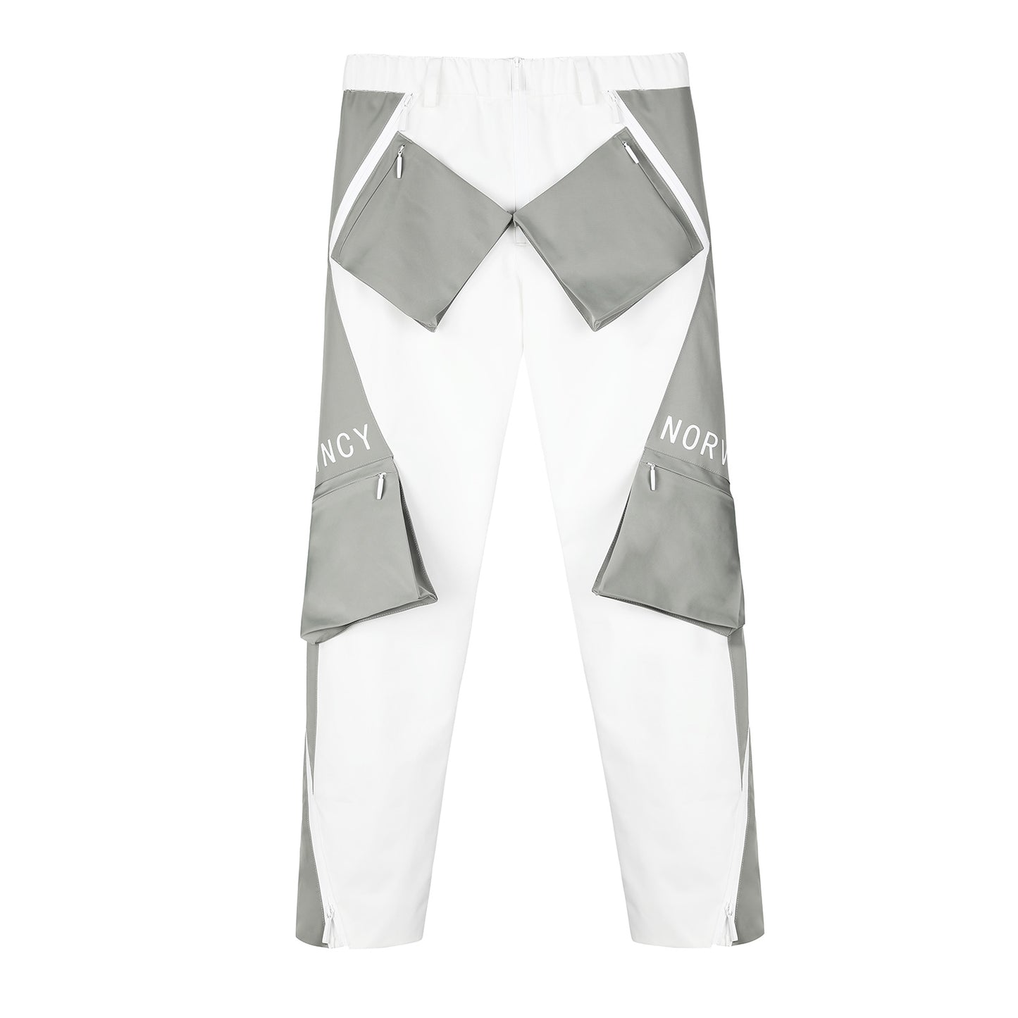 Cyberpunk Aesthetic Warrior Cargo Pants With Multi-Pocket Design For men