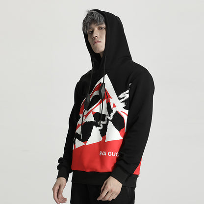 Avant-Garde Warrior Hoodies & Sweatshirts With Adjustable Drawstring For men