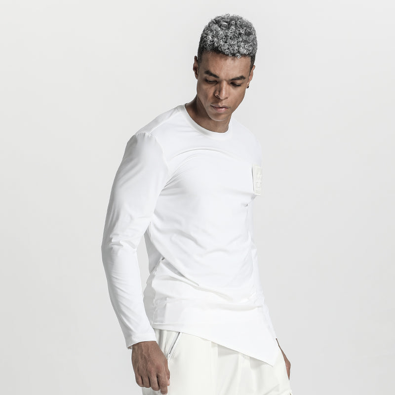 Slim Fit Warrior Base Layer Tops With Quick-Dry Fabric For men