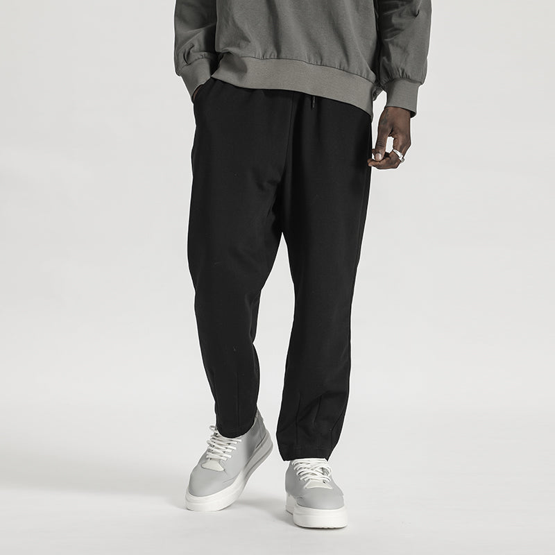 Minimalist Warrior Sweatpants With Elastic Waistband For men