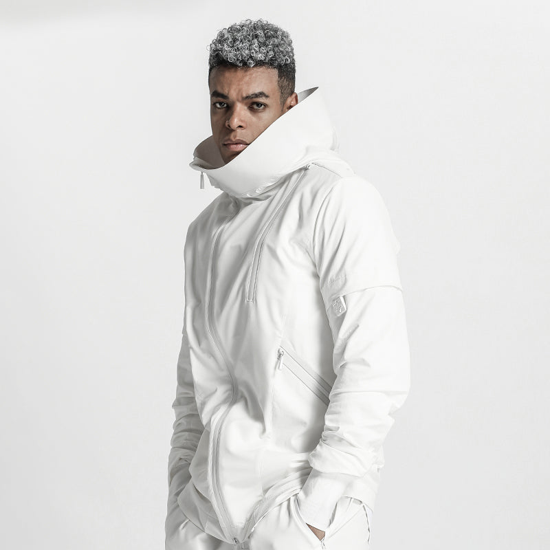 Minimalist Warrior Windbreakers With Two-Way Zipper For men