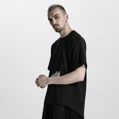 Futuristic Design Warrior T-Shirts With Durable Ripstop For men