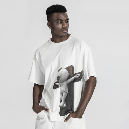 Streetwear Warrior T-Shirts With Durable Ripstop For men