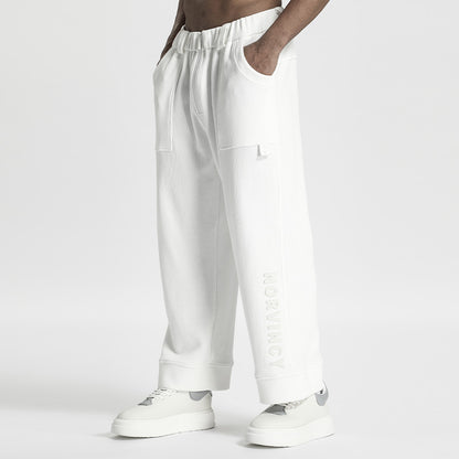 Minimalist Warrior Sweatpants With Adjustable Drawstring For men
