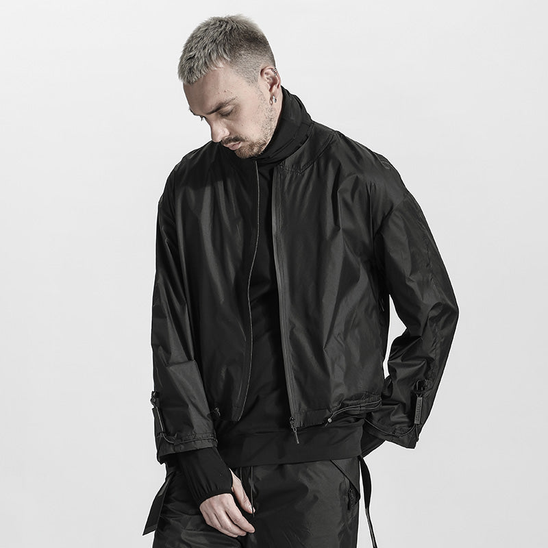 Cropped Length Warrior Jackets With Windproof For men