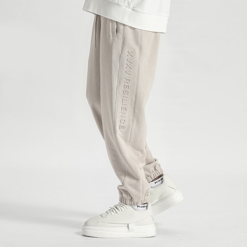 Minimalist Warrior Sweatpants With Elastic Waistband For men