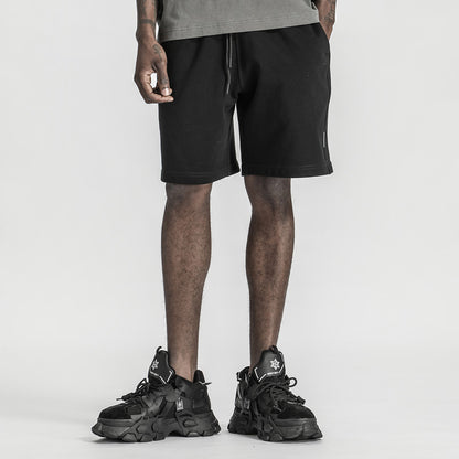 Minimalist Warrior Shorts With Elastic Waistband For men