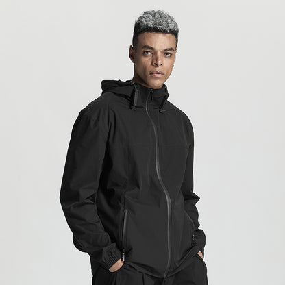 Streetwear Warrior Jackets With Two-Way Zipper For men