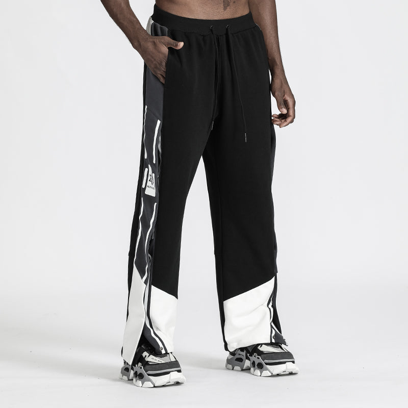 Avant-Garde Warrior Sweatpants With Adjustable Drawstring For men