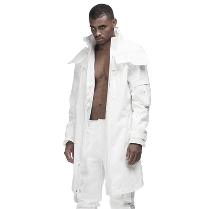 Longline Warrior Coats With Windproof For men