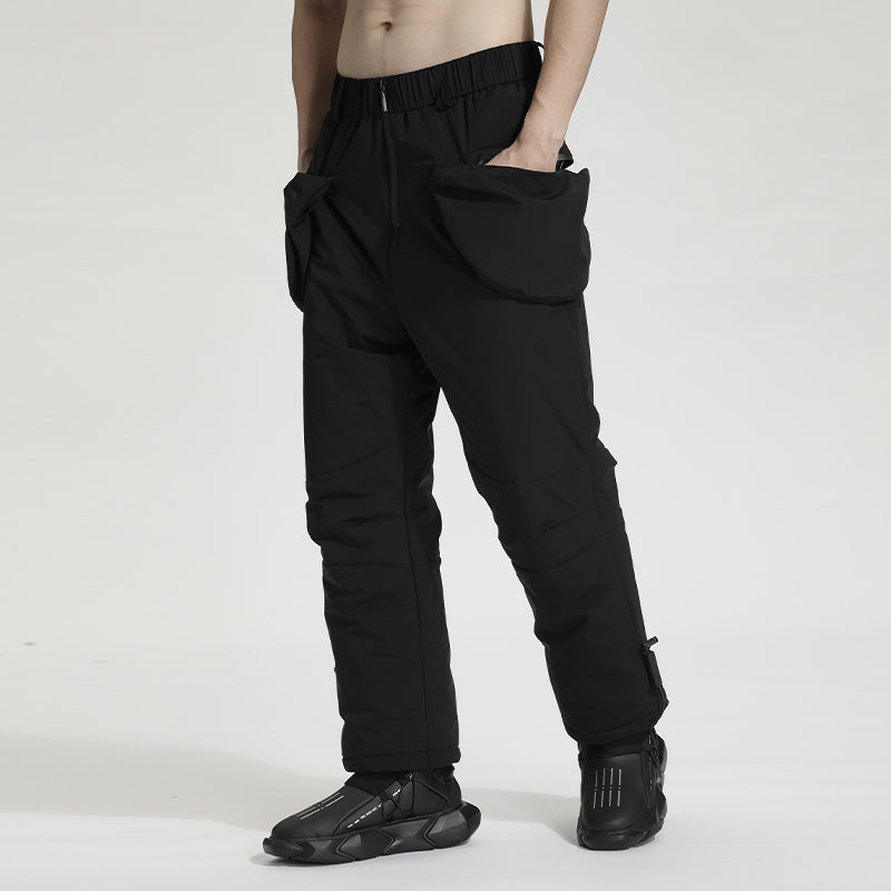 Loose/Relaxed Fit Warrior Fleece / Cotton Pants With Durable Ripstop For men