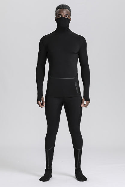Slim Fit Warrior Base Layer Tops With Quick-Dry Fabric For men