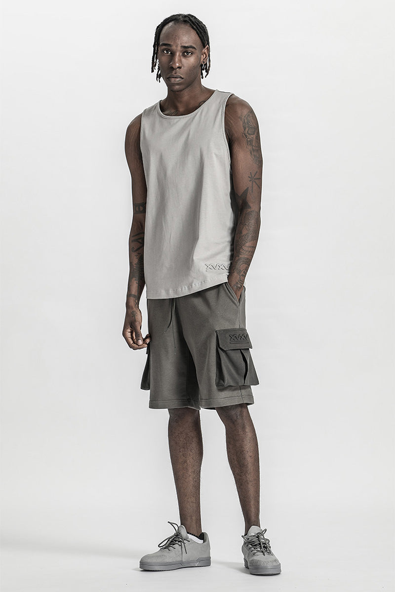 Minimalist Warrior Shorts With Multi-Pocket Design For men