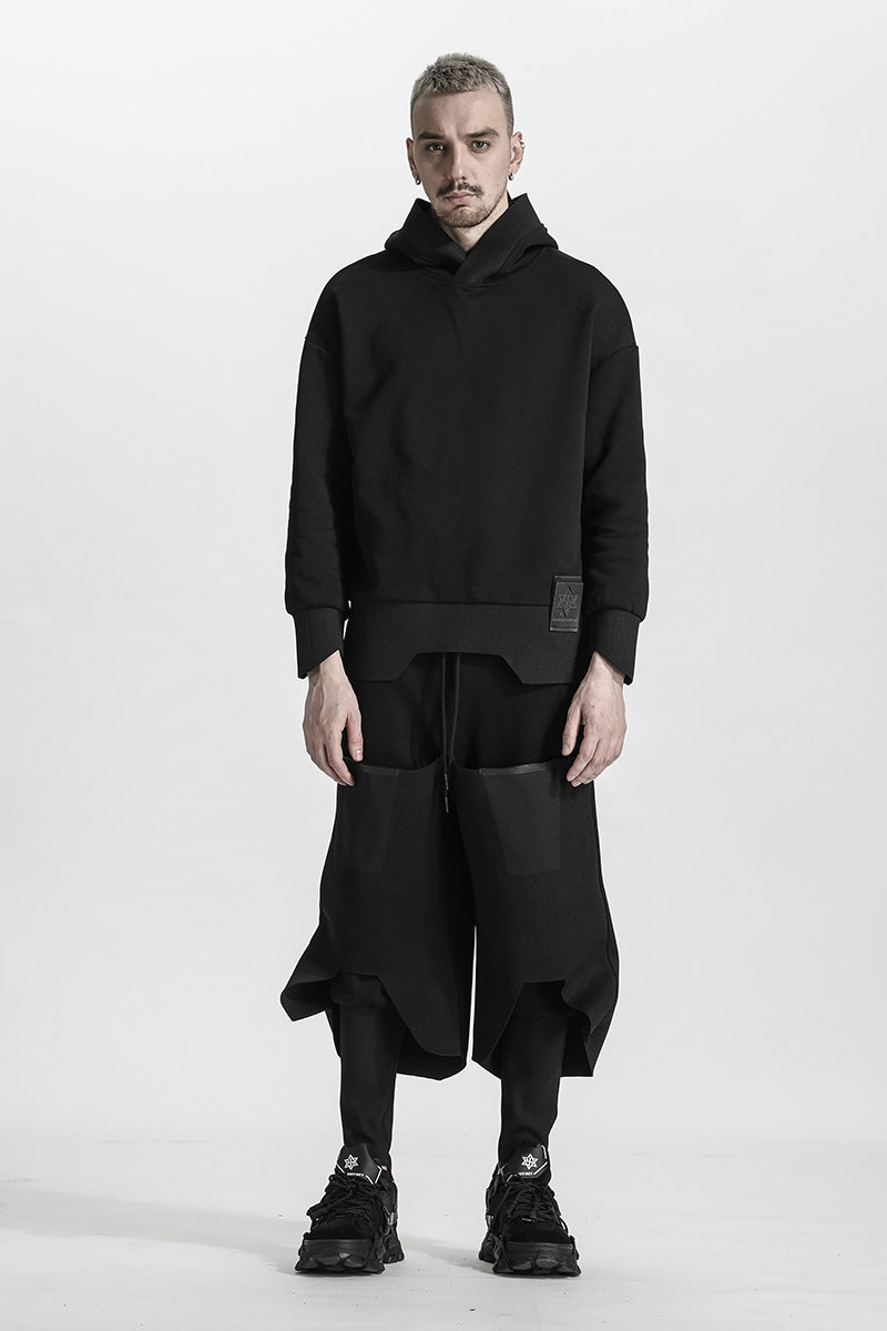 Minimalist Warrior Hoodies & Sweatshirts With Adjustable Drawstring For men