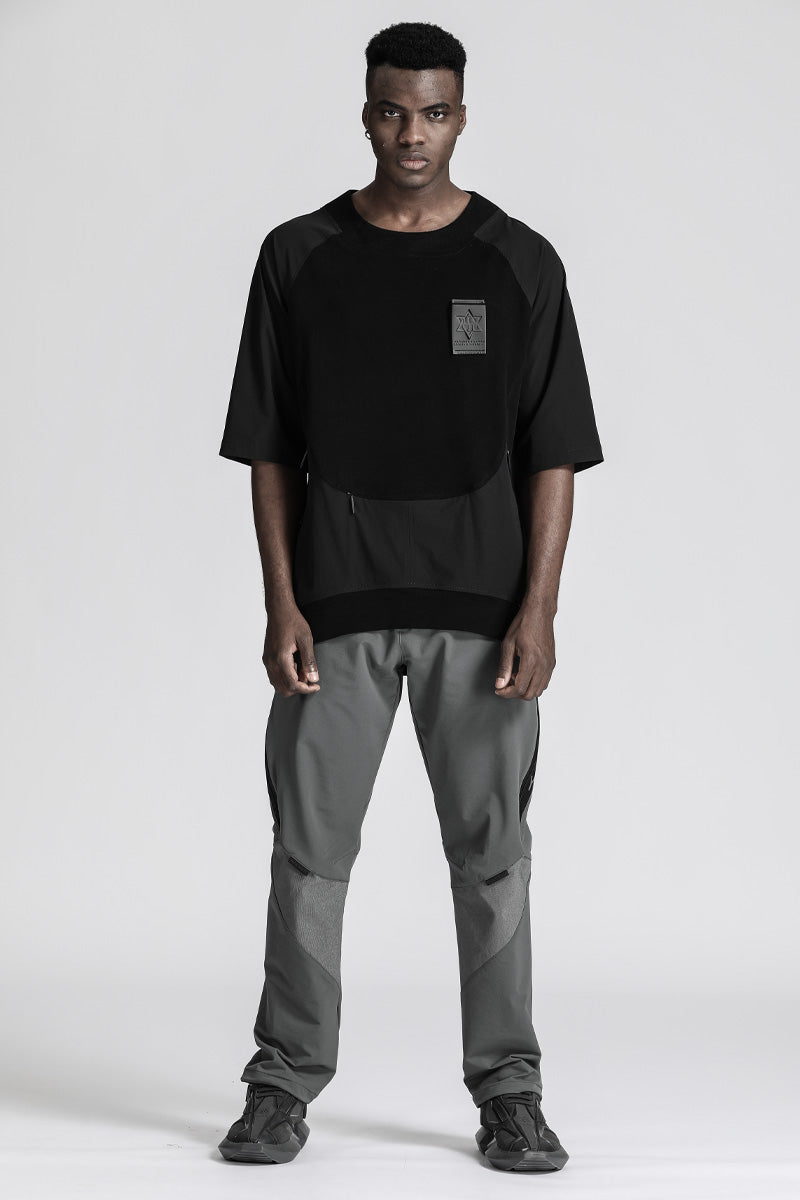 Minimalist Warrior joggers With Elastic Waistband For men