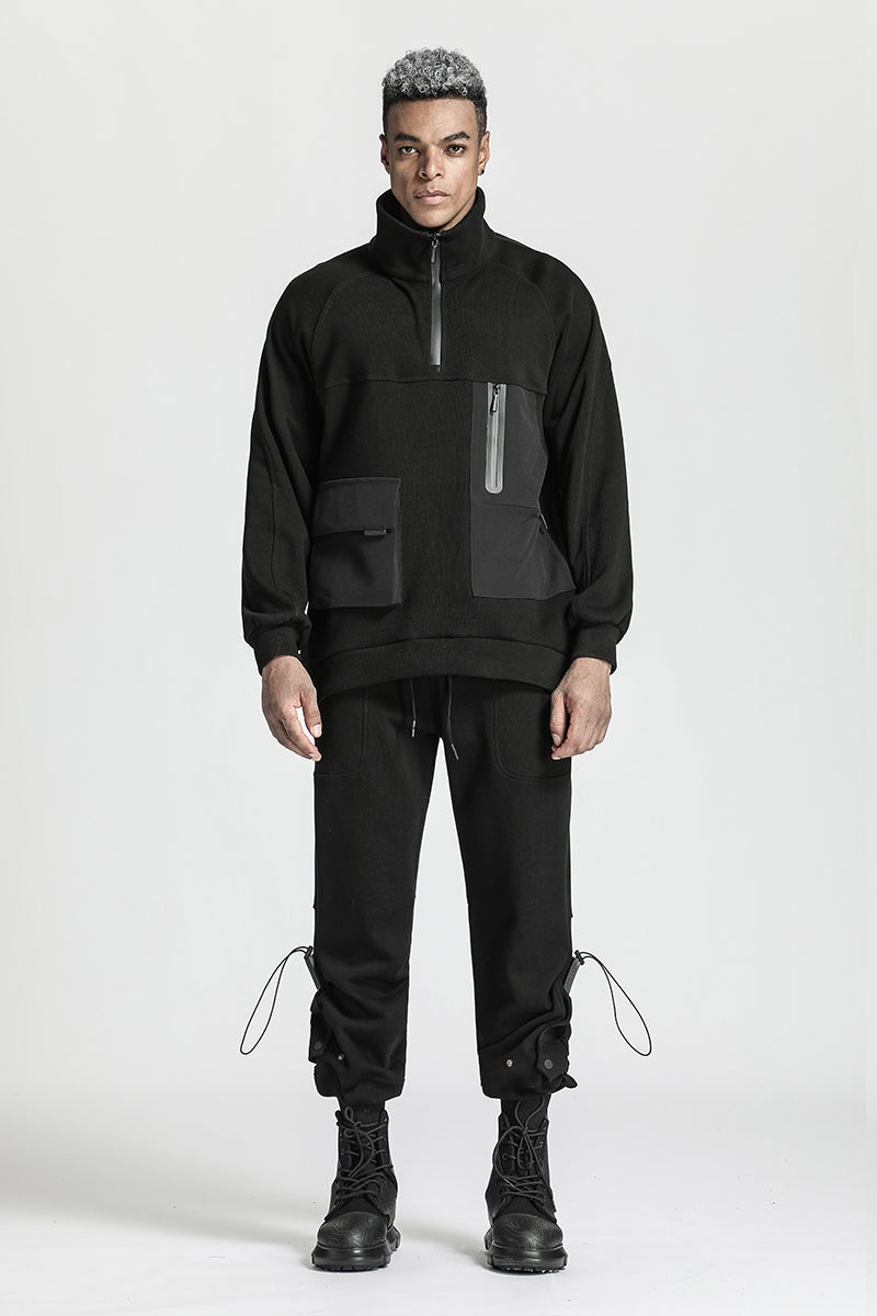 Avant-Garde Warrior Hoodies & Sweatshirts With Adjustable Drawstring For men
