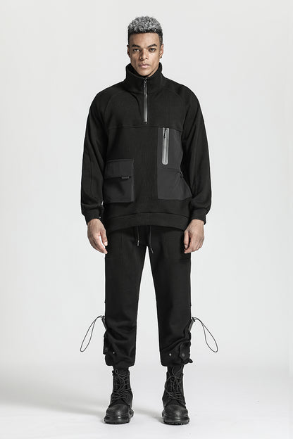 Avant-Garde Warrior Hoodies & Sweatshirts With Adjustable Drawstring For men