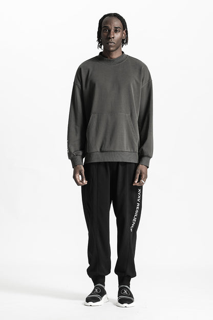 Minimalist Warrior Sweatpants With Elastic Waistband For men