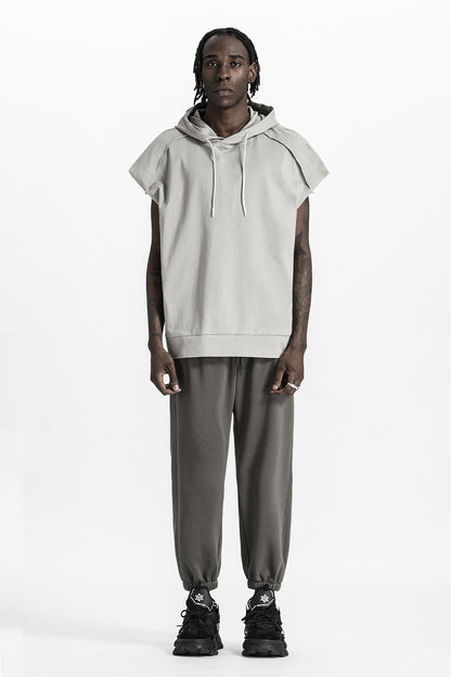 Minimalist Warrior Sweatpants With Elastic Waistband For men