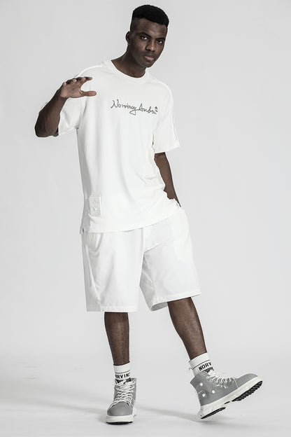 Streetwear Warrior T-Shirts With Multi-Pocket Design For men