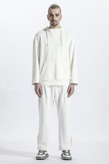 Avant-Garde Warrior Hoodies & Sweatshirts With Ribbed Cuffs/Hem For men