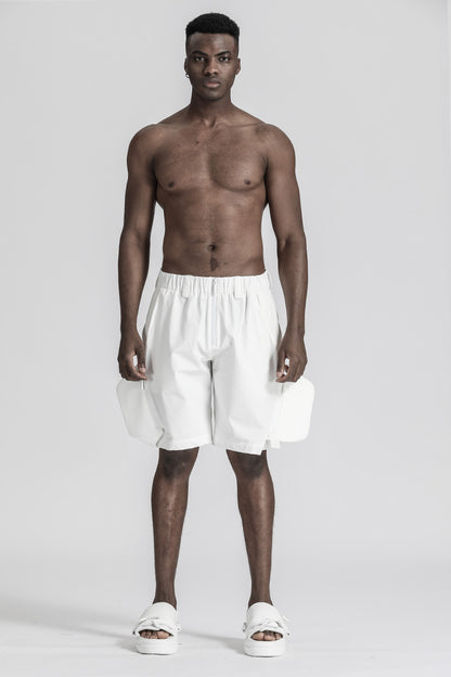 Loose/Relaxed Fit Warrior Shorts With Multi-Pocket Design For men