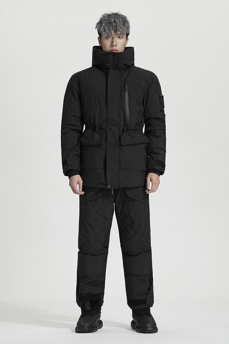 Slim Fit Warrior Down Jackets With Lightweight Insulation For men