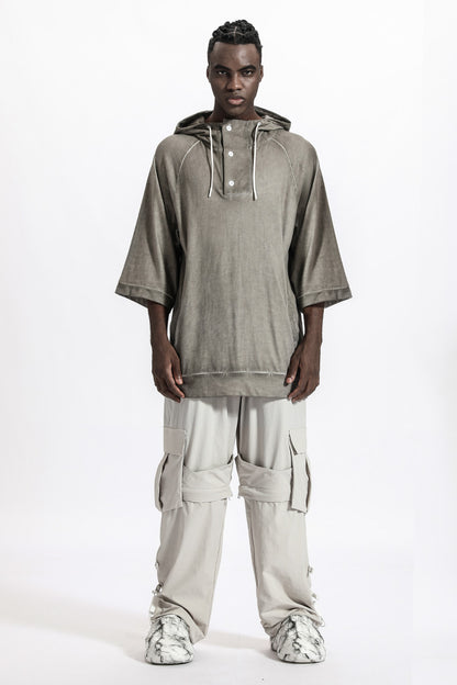 Oversized Fit Warrior T-Shirts With Durable Ripstop For men