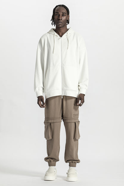 Minimalist Warrior Hoodies & Sweatshirts With Ribbed Cuffs/Hem For men