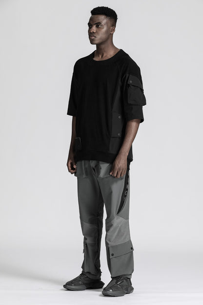 Utilitarian Warrior Cargo Pants With Multi-Pocket Design For men