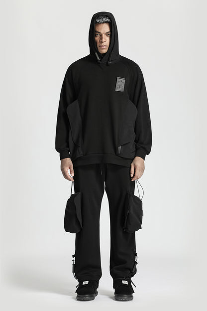 Minimalist Warrior Hoodies & Sweatshirts With Multi-Pocket Design For men