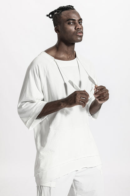 Minimalist Warrior T-Shirts With Adjustable Drawstring For men