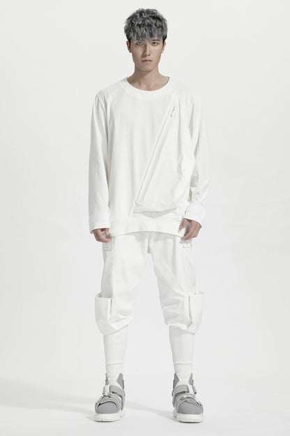 Avant-Garde Warrior T-Shirts With Multi-Pocket Design For men