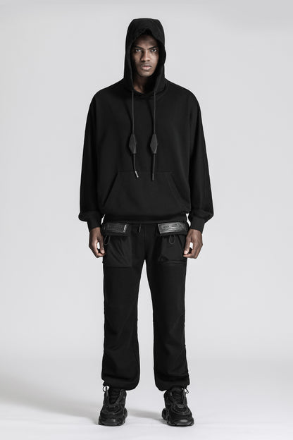 Streetwear Warrior Hoodies & Sweatshirts With Adjustable Drawstring For men