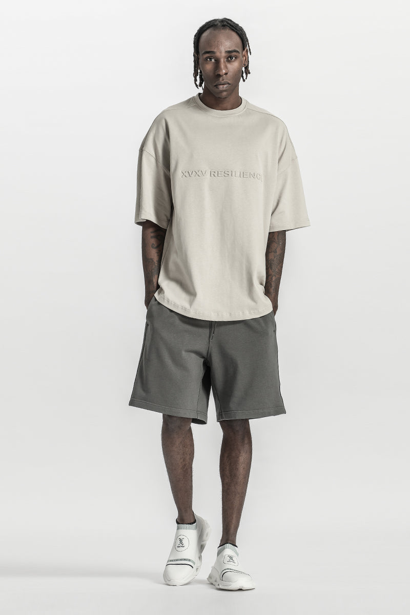 Minimalist Warrior Shorts With Elastic Waistband For men