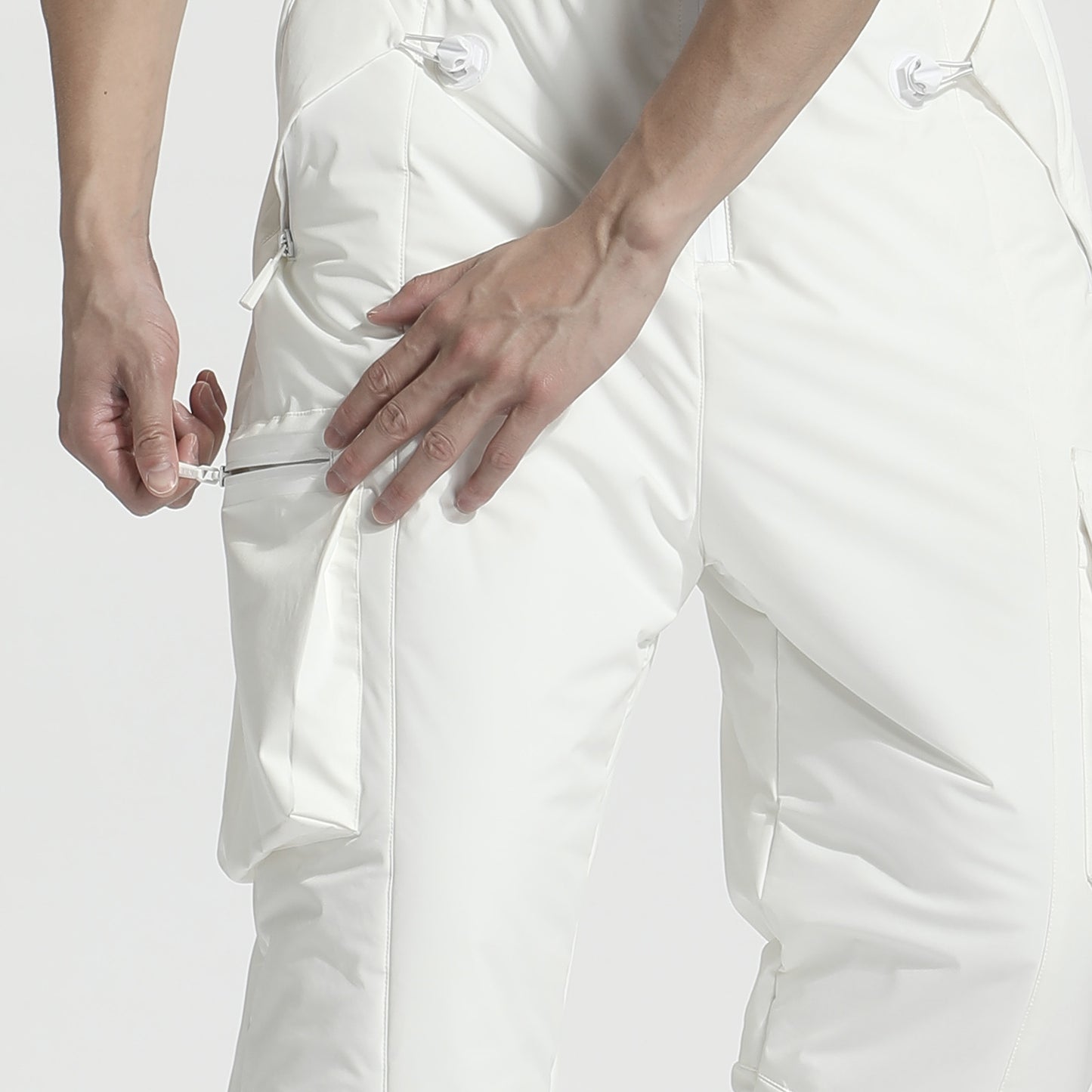 Loose/Relaxed Fit Warrior Fleece / Cotton Pants With Durable Ripstop For men