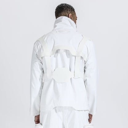 Multi-Pocket Design Warrior Jackets With Avant-Garde For men