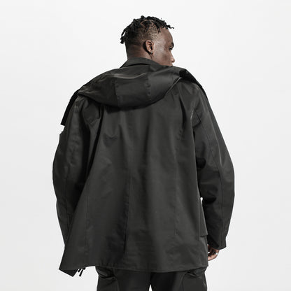 Avant-Garde Warrior Windbreakers With Adjustable Drawstring For men