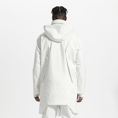 Futuristic Design Warrior Coats With Adjustable Drawstring For men