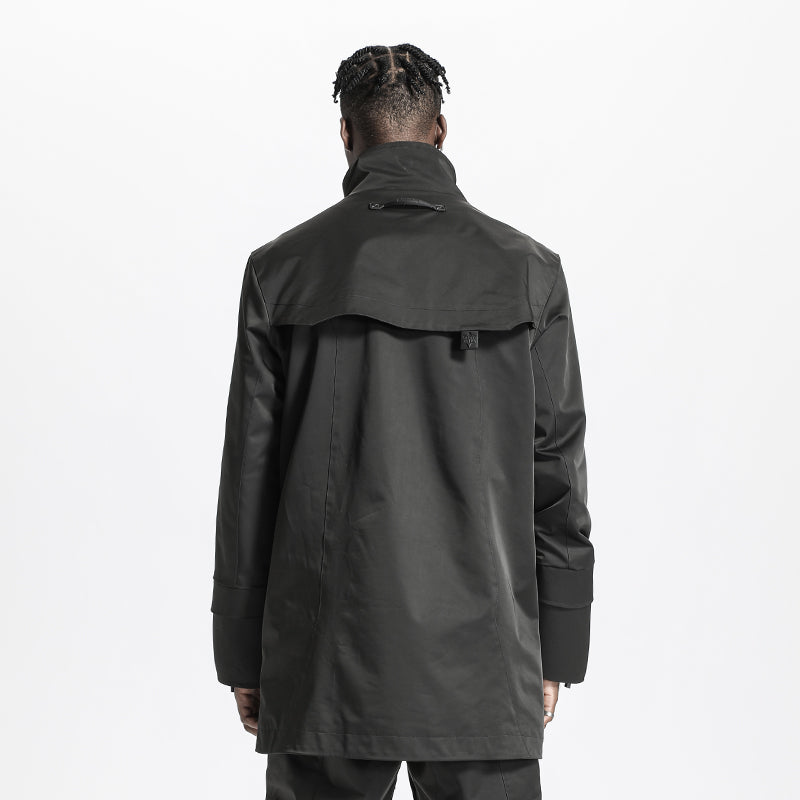 Cyberpunk Aesthetic Warrior Coats With Water-Resistant For men