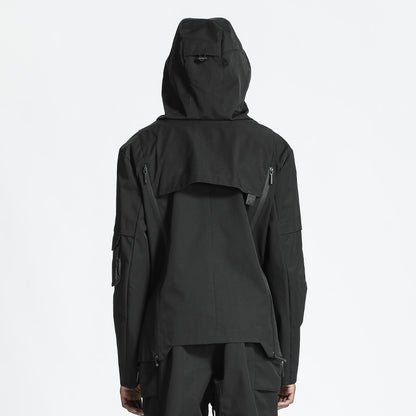 Utilitarian Warrior Jackets With Two-Way Zipper For men