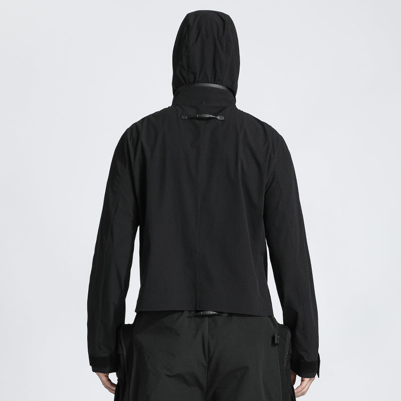 Utilitarian Warrior Jackets With Multi-Pocket Design For men