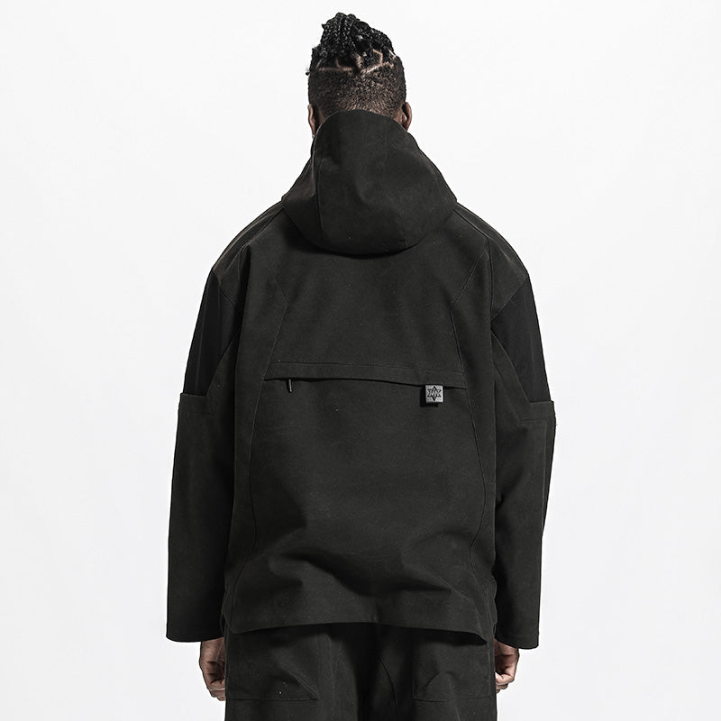 Patchwork panel Warrior Hoodies & Sweatshirts With Durable Ripstop For men