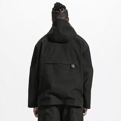 Patchwork panel Warrior Hoodies & Sweatshirts With Durable Ripstop For men