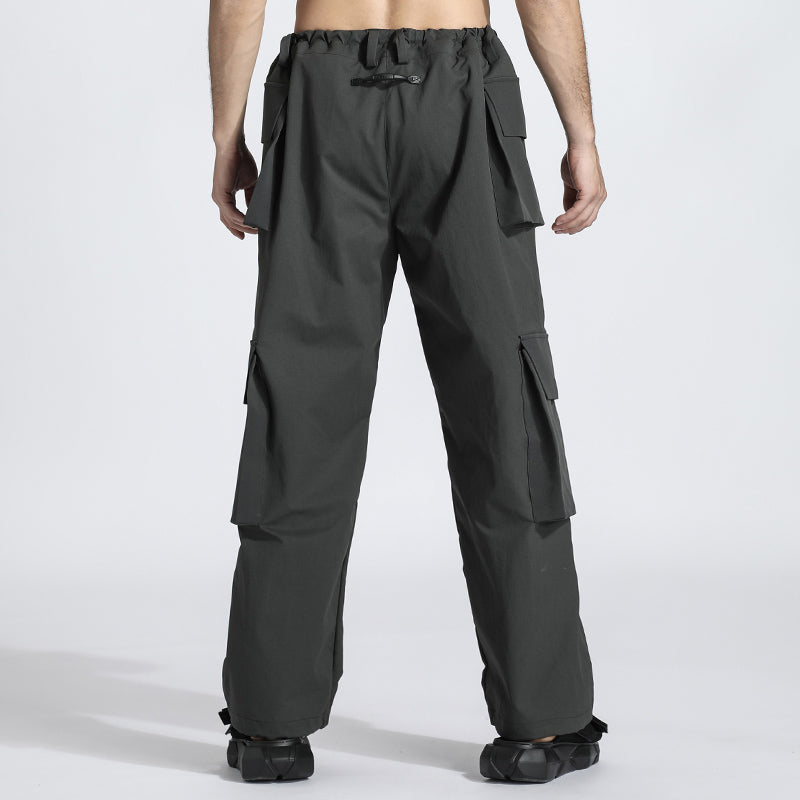 Minimalist Warrior Cargo Pants With Multi-Pocket Design For men