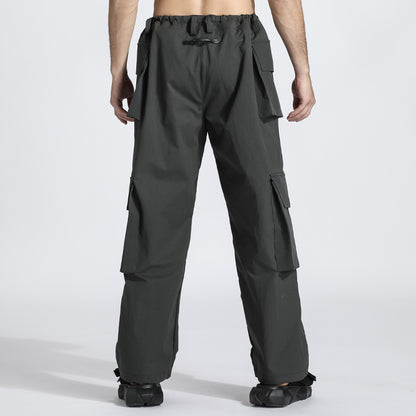 Minimalist Warrior Cargo Pants With Multi-Pocket Design For men