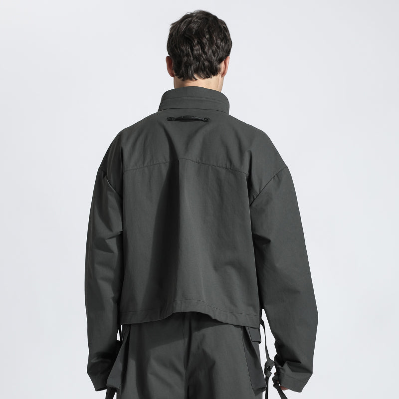 Loose/Relaxed Fit Warrior Jackets With Multi-Pocket Design For men