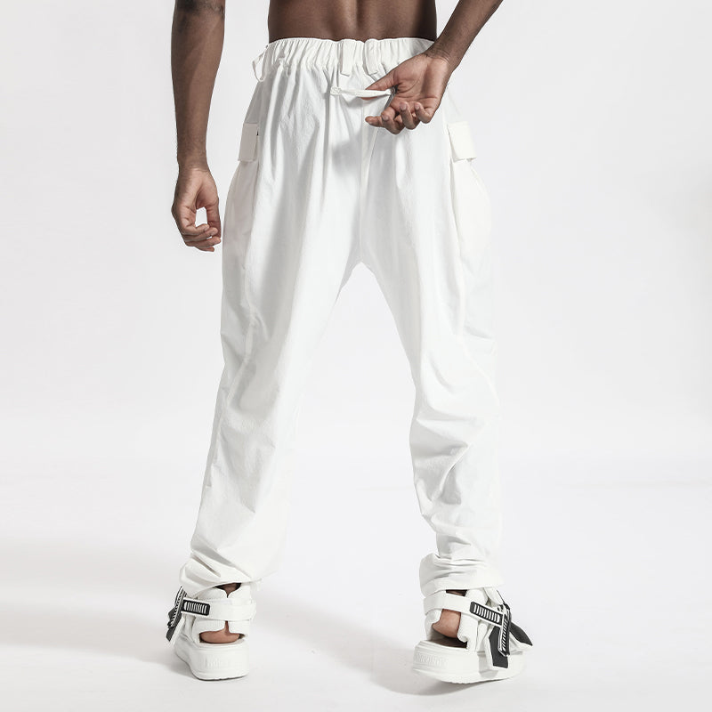 Minimalist Warrior joggers With Elastic Waistband For men